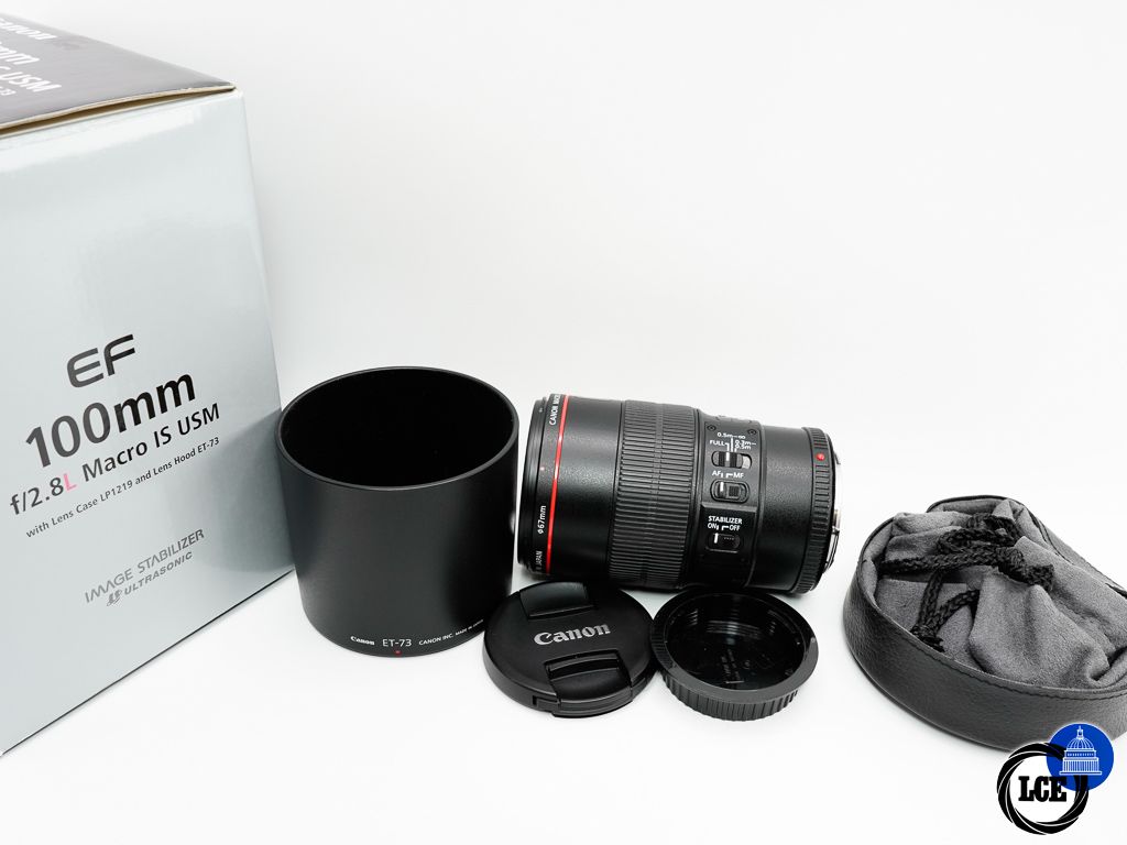 Canon EF 100mm Macro F2.8 L IS USM * BOXED *