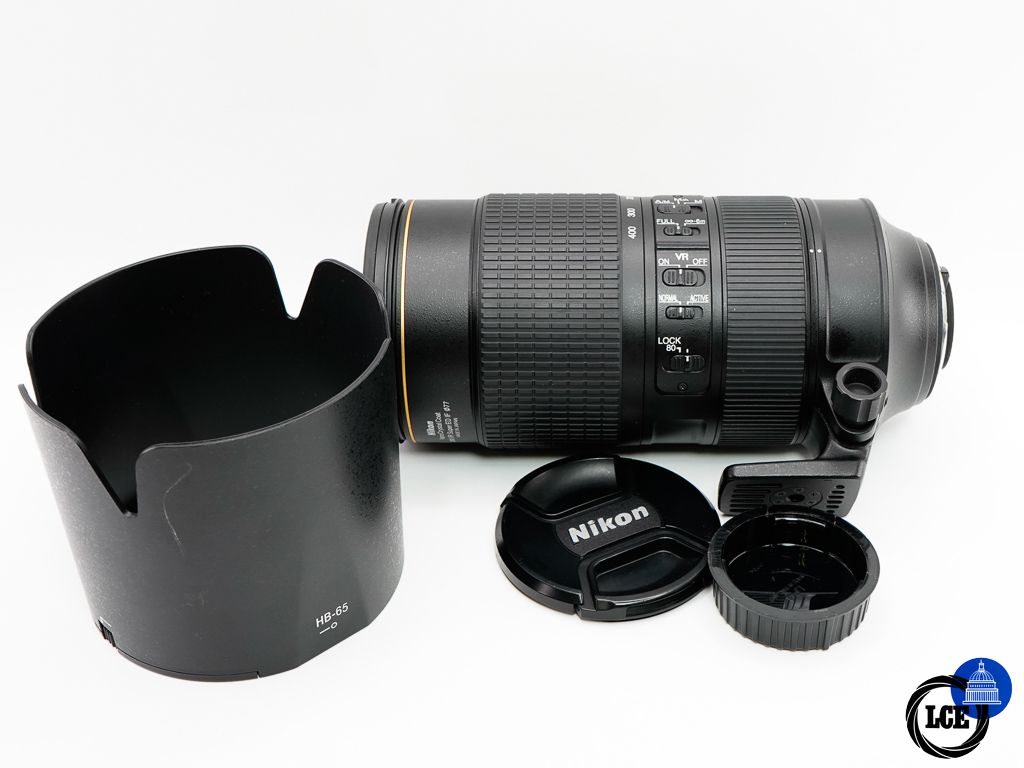 Nikon AF-S 80-400mm F4.5-5.6G ED VR N