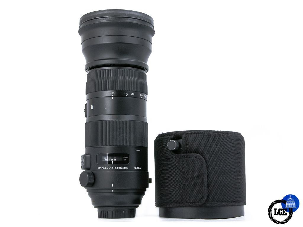 Sigma 150-600mm f5-6.3 DG OS 'S' Canon EF Mount
