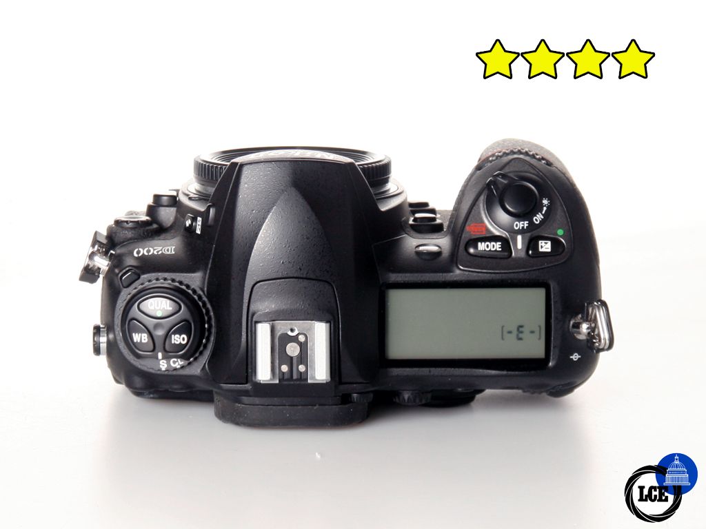 Nikon D200 Body (Very Low Shutter Count 3,579)