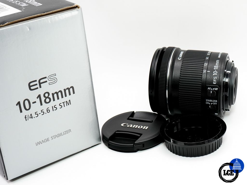 Canon EF-S 10-18mm F4.5-5.6 IS STM * BOXED *