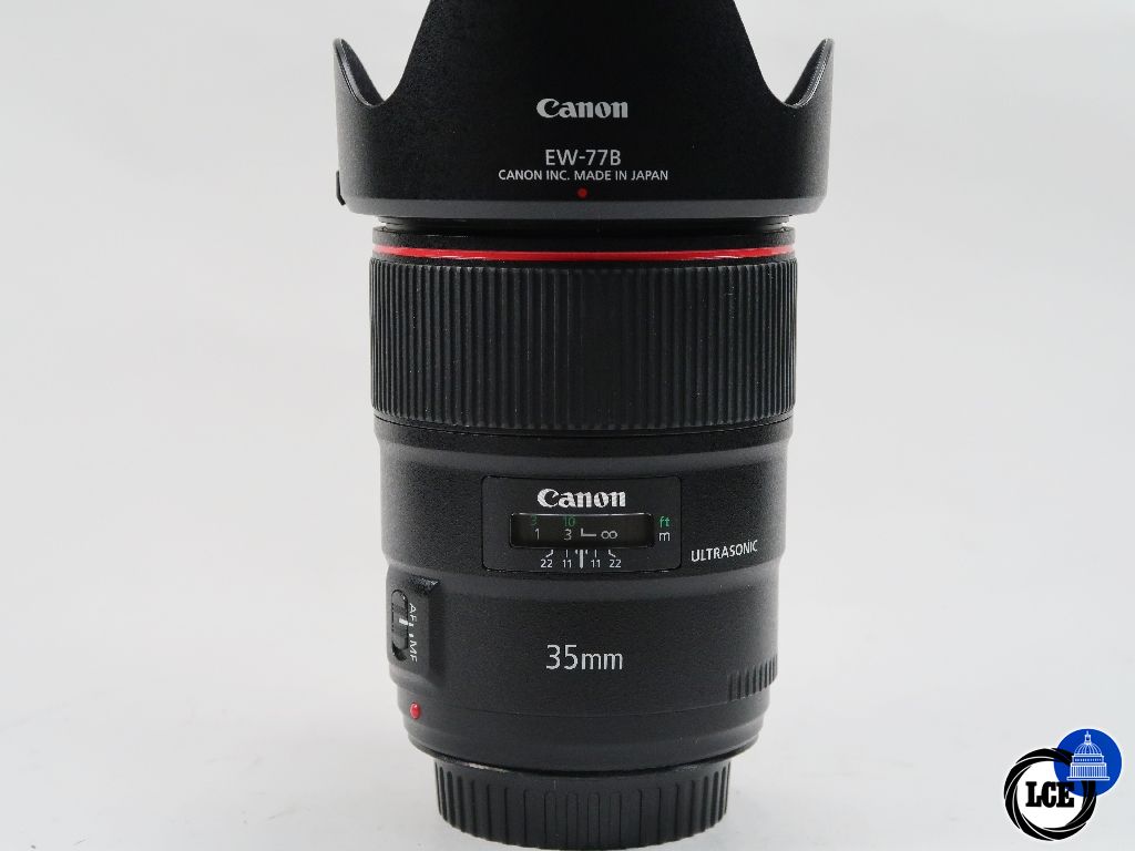 Canon EF 35mm f1.4 II