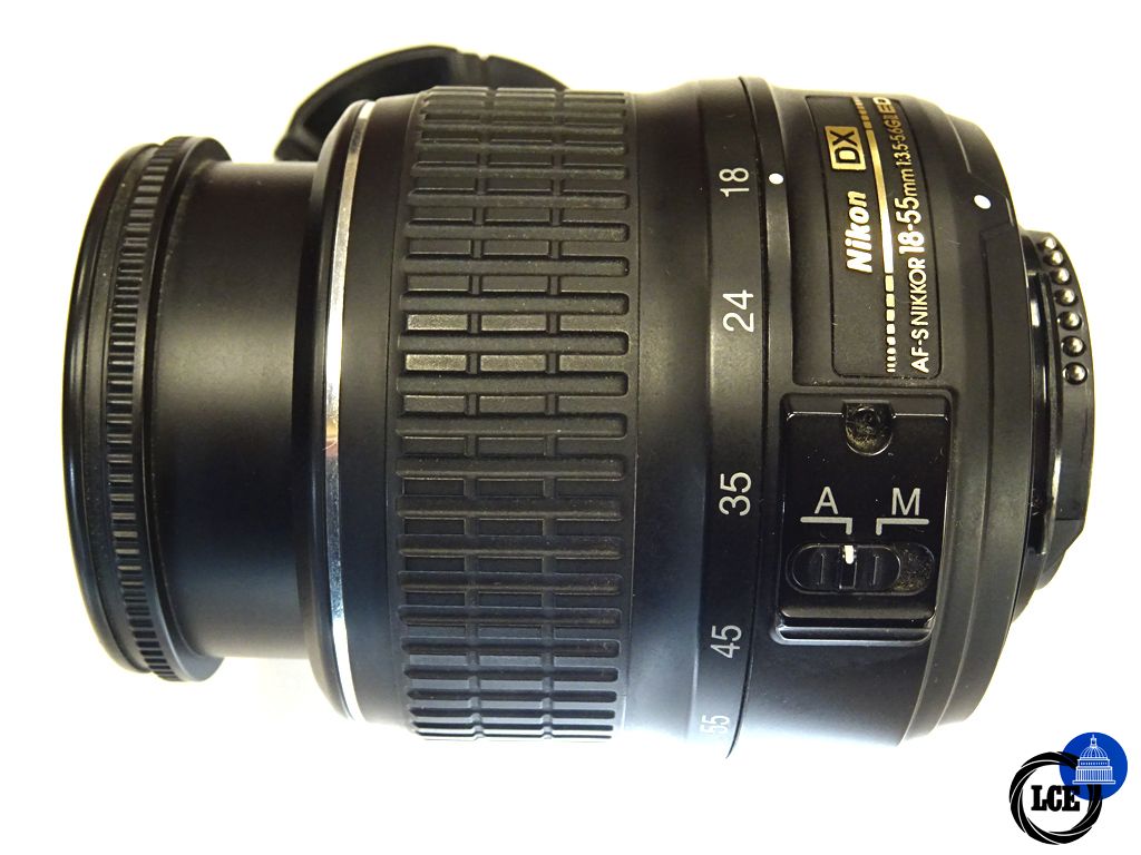 Nikon AF-S  18-55mm  f3.5-5.6 G II ED DX