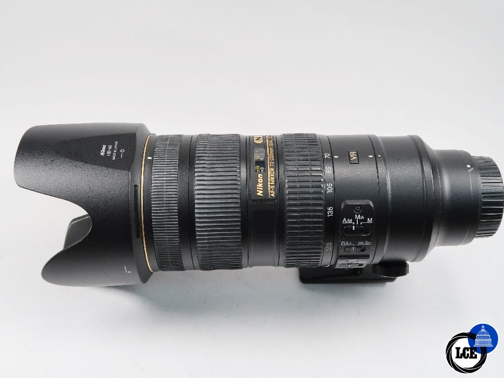 Nikon FX 70-200mm f2.8 VR II