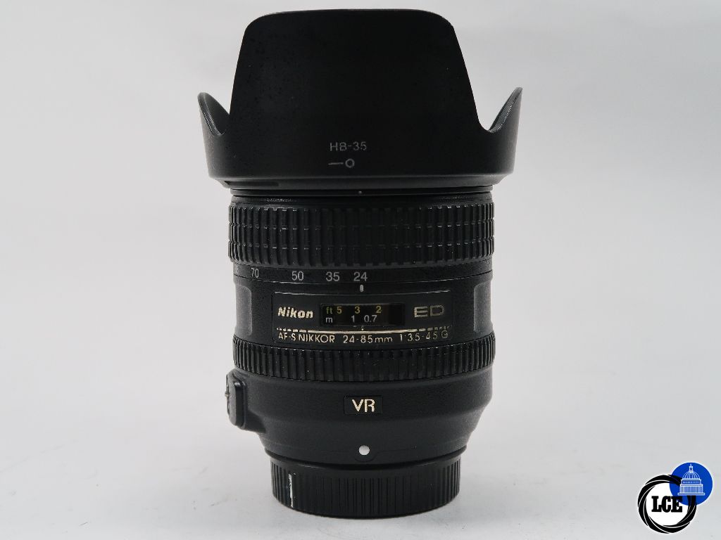 Nikon FX 24-85mm f3.5-4.5 VR