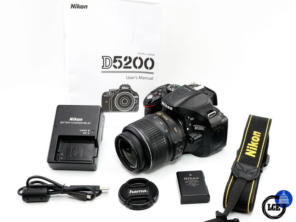 Nikon D5200 + AF-S 18-55mm F3.5-5.6G DX VR