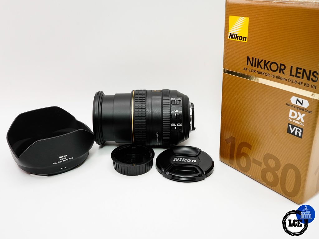 Nikon AF-S 16-80mm F2.8-4E  ED VR DX * BOXED *