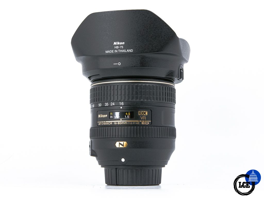 Nikon AF-S 16-80mm f2.8-4E ED VR DX