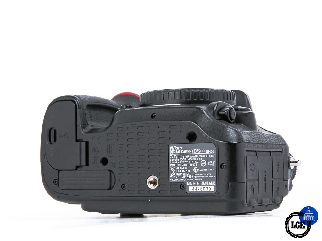 Nikon D7200 Body **5.5k Shutter Count**