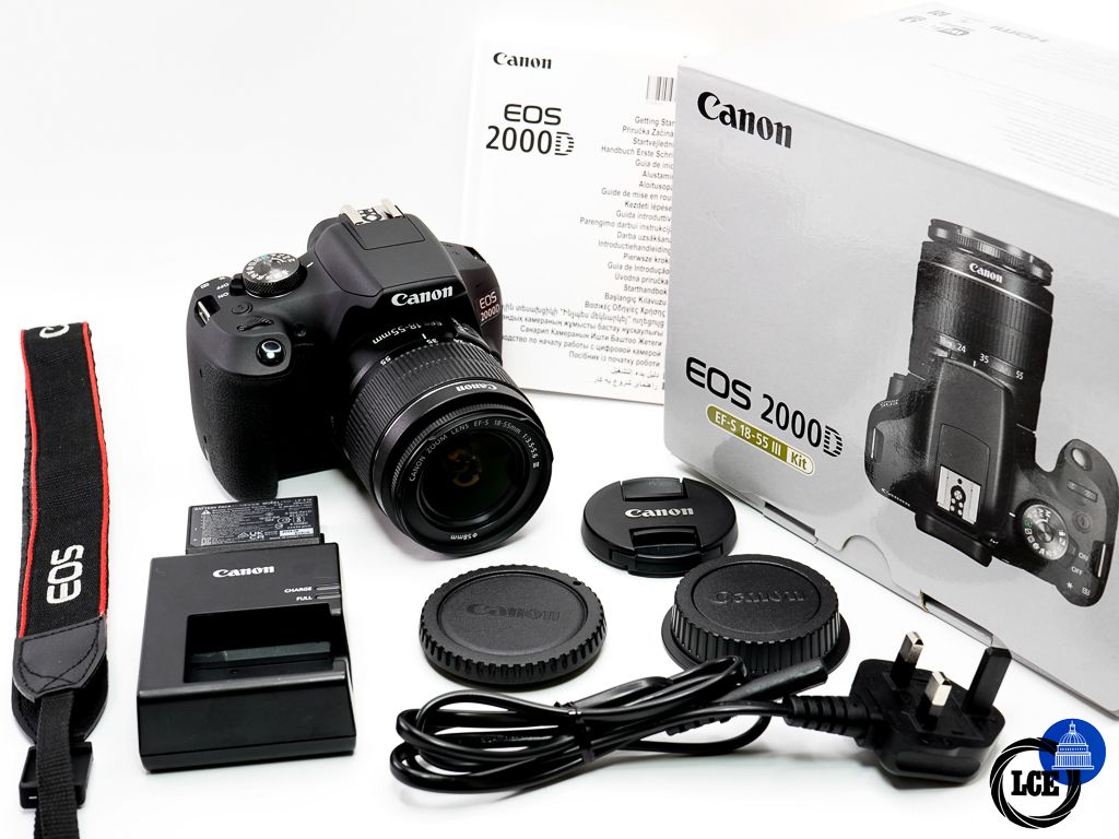 Canon EOS 2000D + 18-55mm III