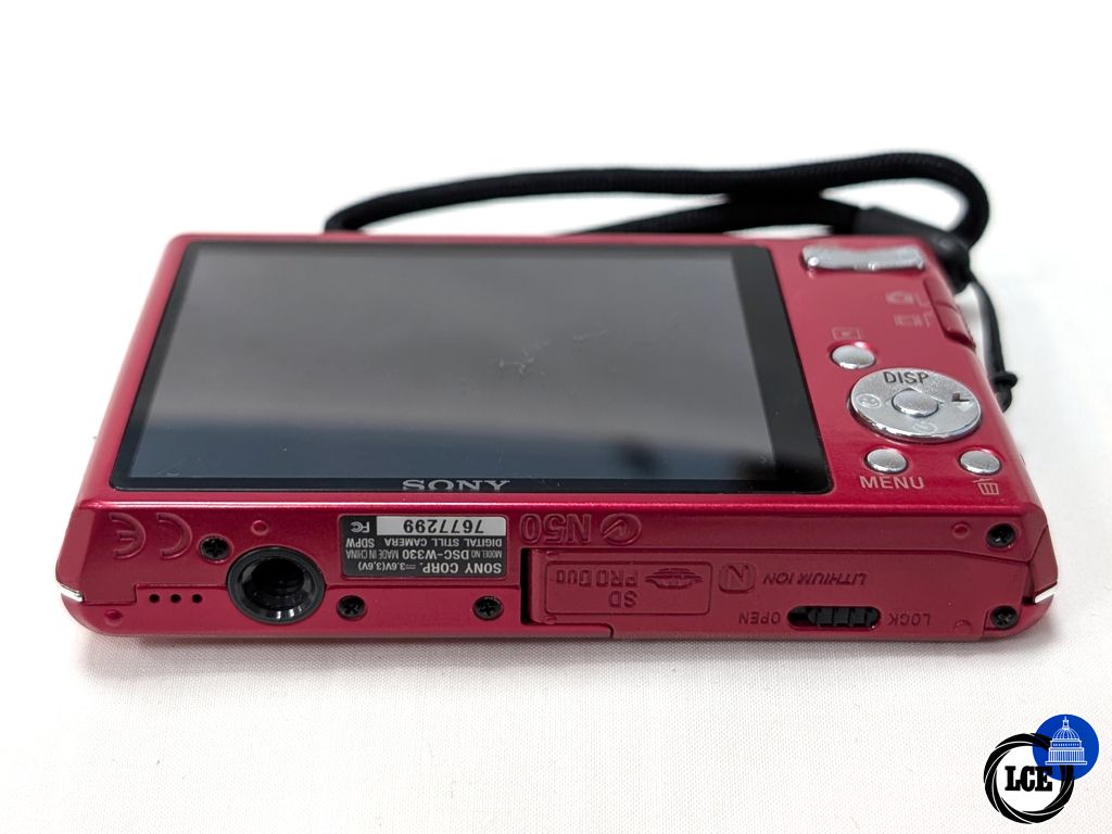 Sony Cybershot W330 in Red