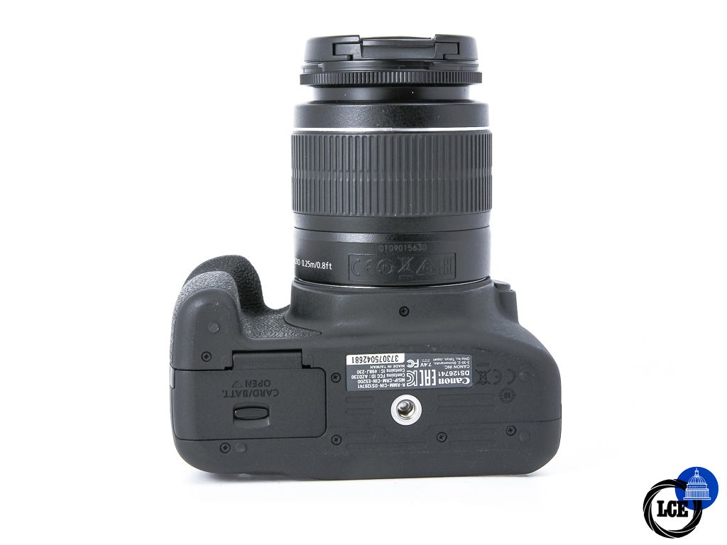 Canon EOS 2000D + EF-S 18-55mm F3.5-5.6 III *1K Shutter count