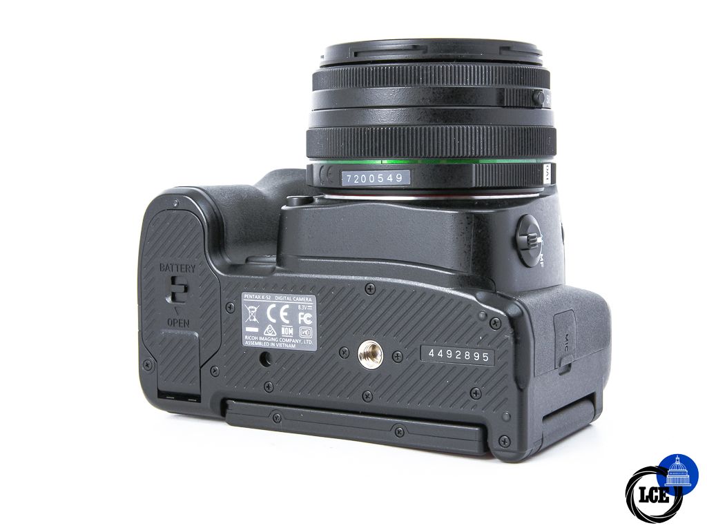 Pentax K-S2 + 18-50mm *3K Shutter count