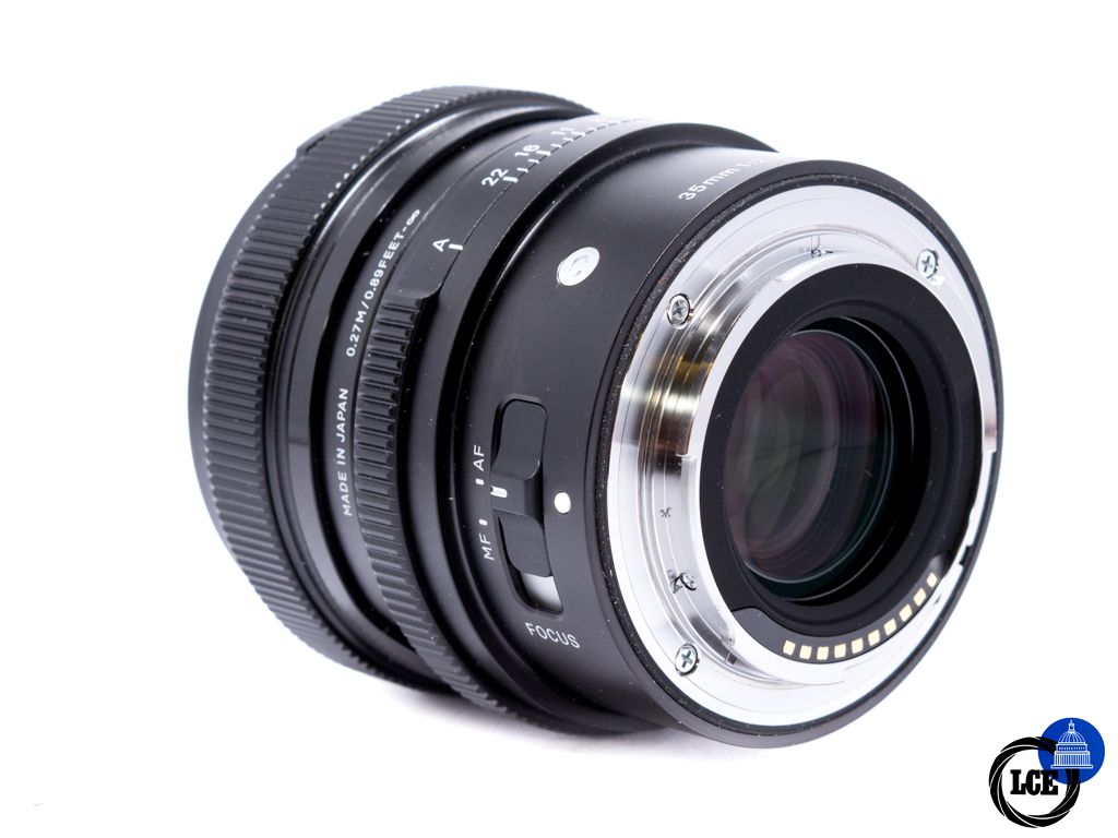Sigma 35mm f2 DG DN - Sony FE Fit *Boxed*