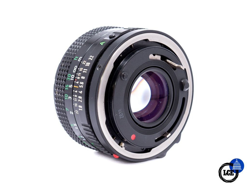 Canon FD 50mm f1.8 