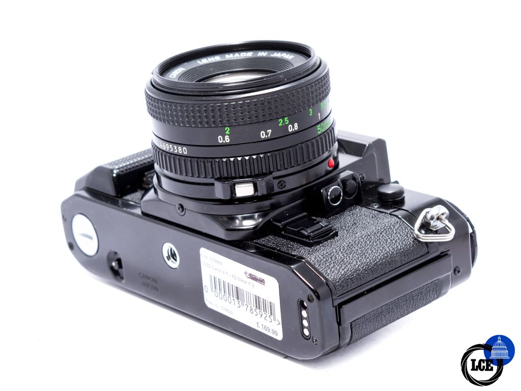 Canon A-1 + FD 50mm f1.8