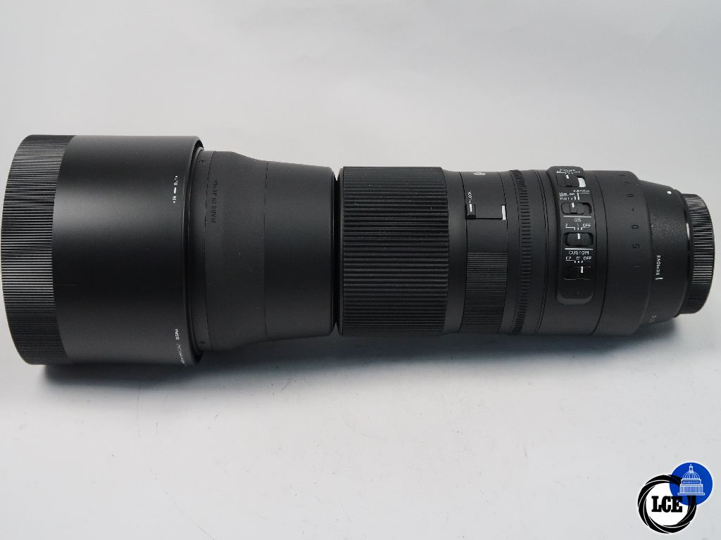 Sigma EF 150-600mm f5-6.3 DG C