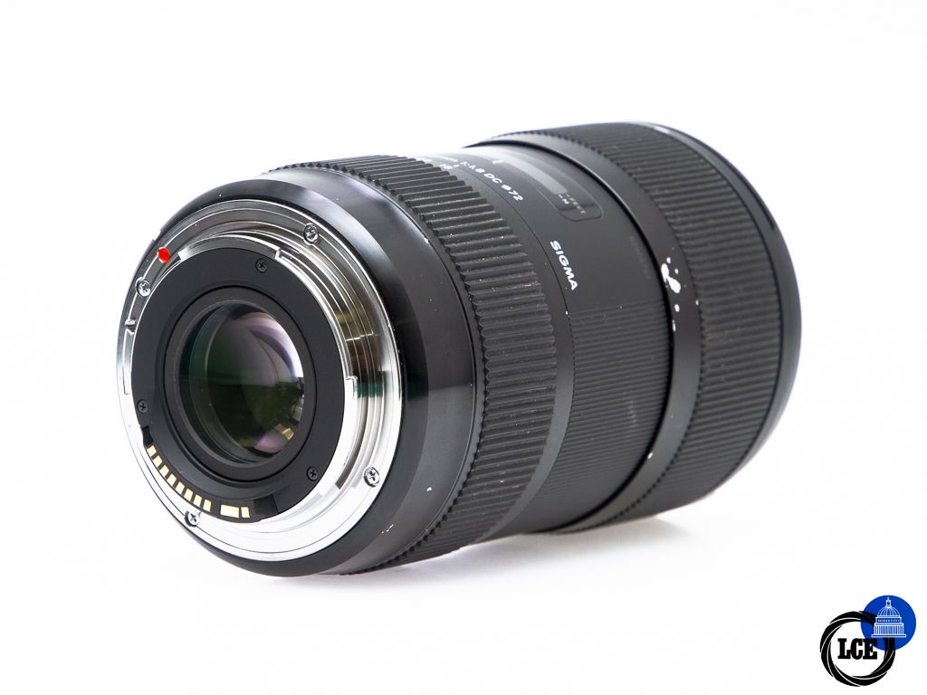 Sigma 18-35mm f/1.8 DC Art - Canon EF-S