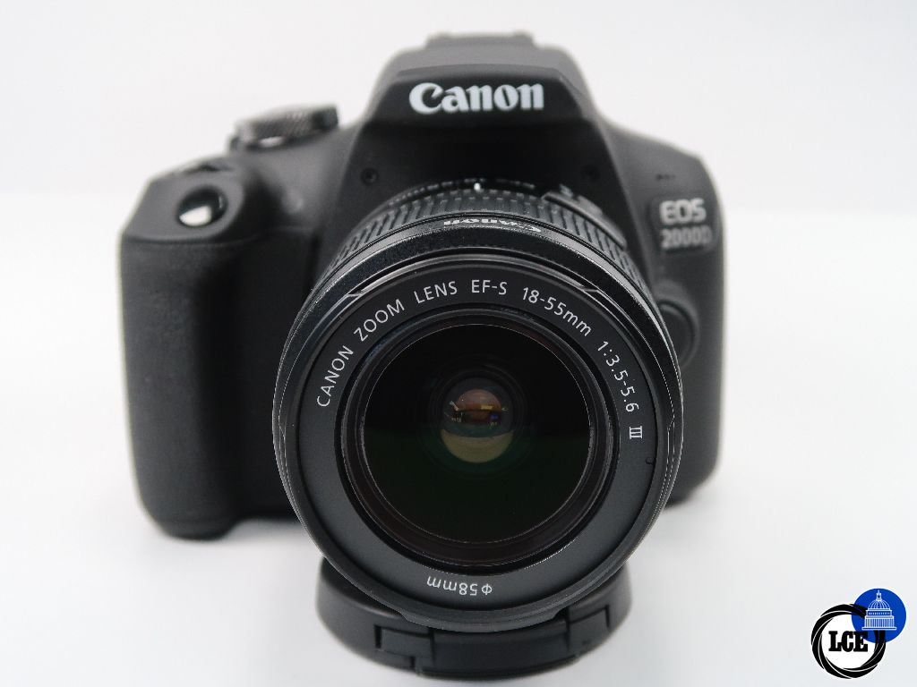 Canon EOS 2000D + 18-55mm F3.5-5.6 III