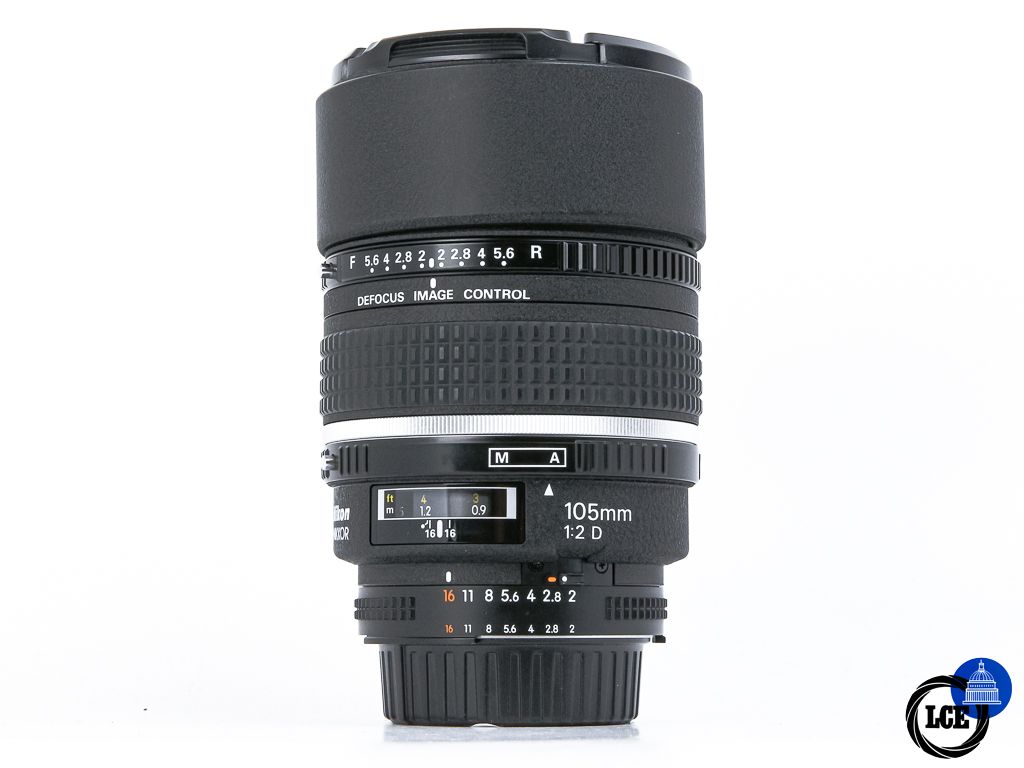 Nikon AF DC 105mm f2 D Defocus Image Control