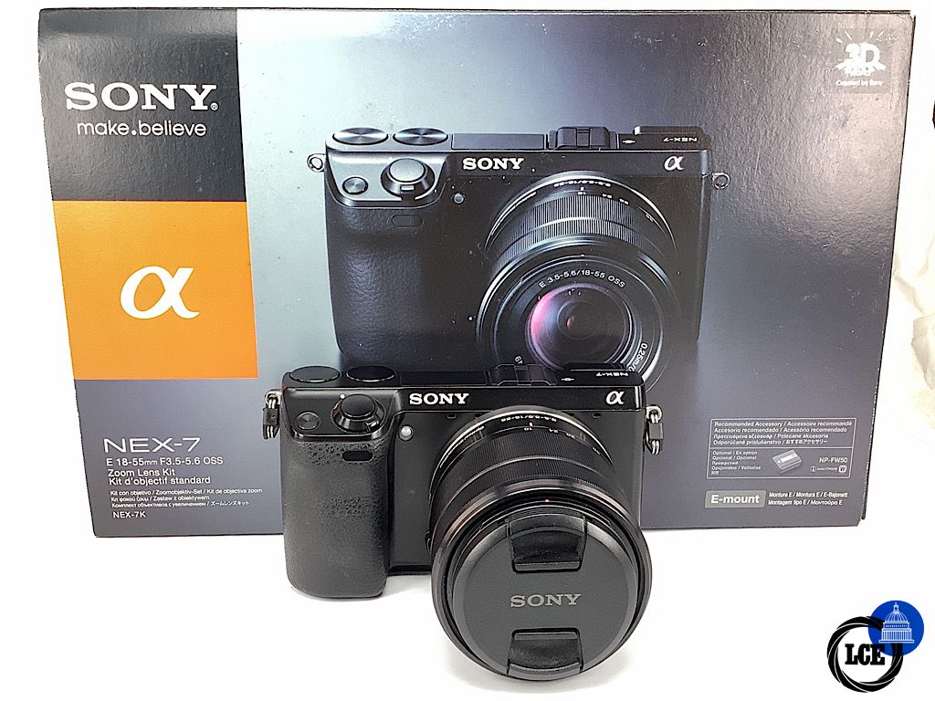 【返品保証・動作確認済】SONY NEX-7 + E 18-55mm OSS Used Sony NEX-7 + 18-55mm OSS *shutter sub 4,500* | London