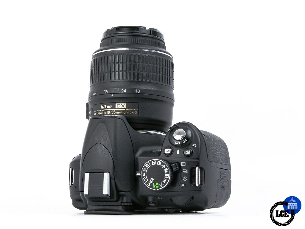 Nikon D3100 + 18-55mm VR **4k Shutter Count**