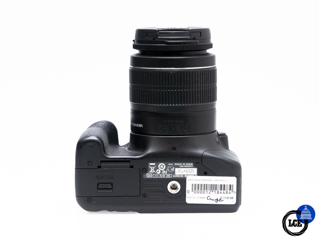 Canon EOS 550D + 18-55mm III 