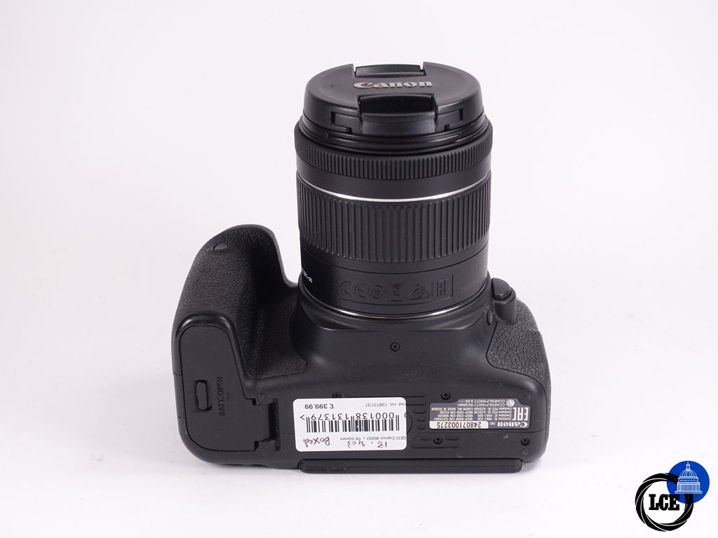 Canon EOS 800D + 18-55mm