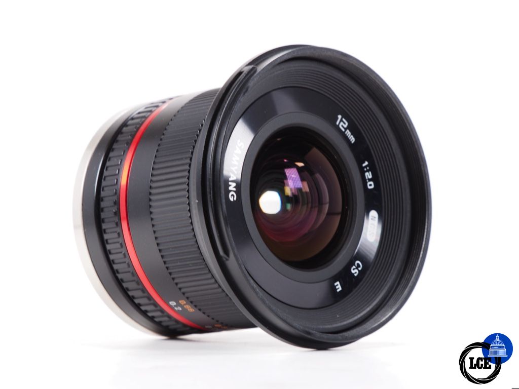 Samyang 12mm F2 Sony E (Manual focus)