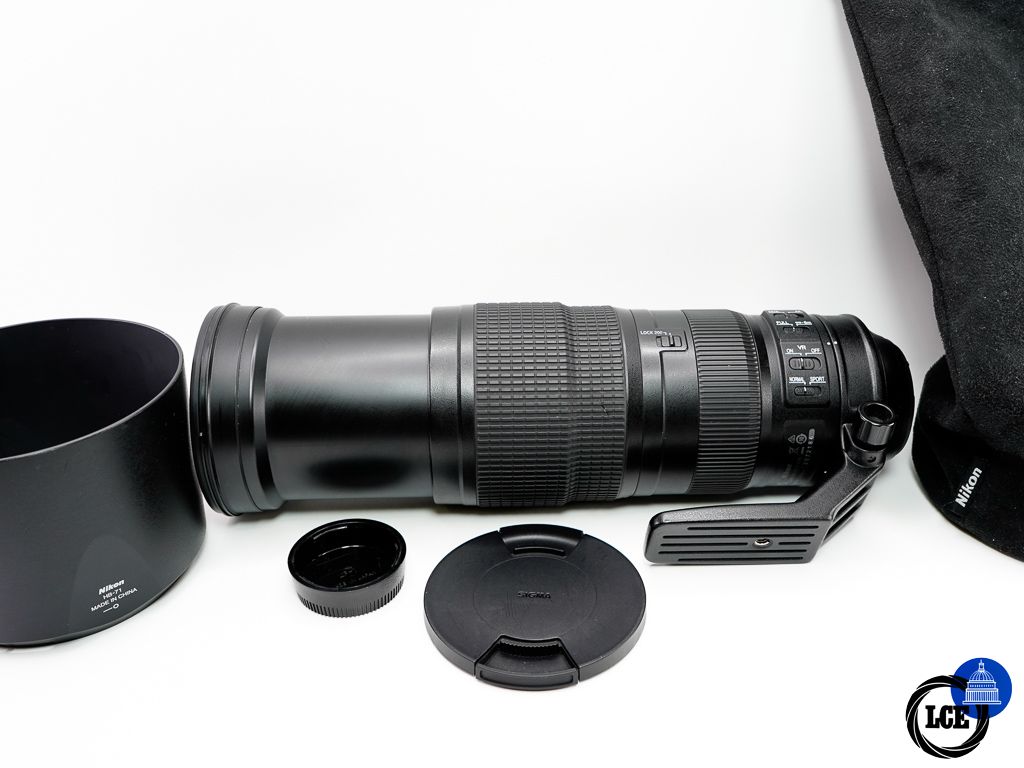 Nikon AF-S 200-500mm F5.6E ED VR 