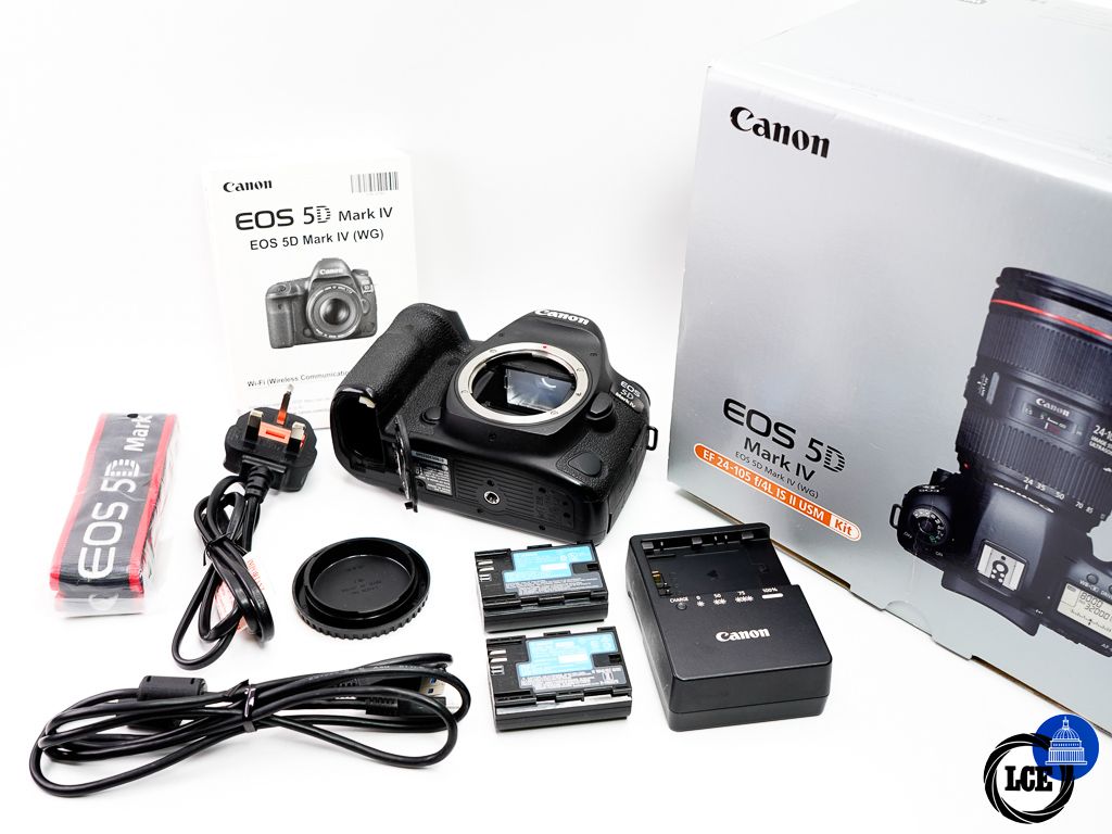Canon EOS 5D MK IV Body * BOXED / SHUTTER COUNT 9.4K *