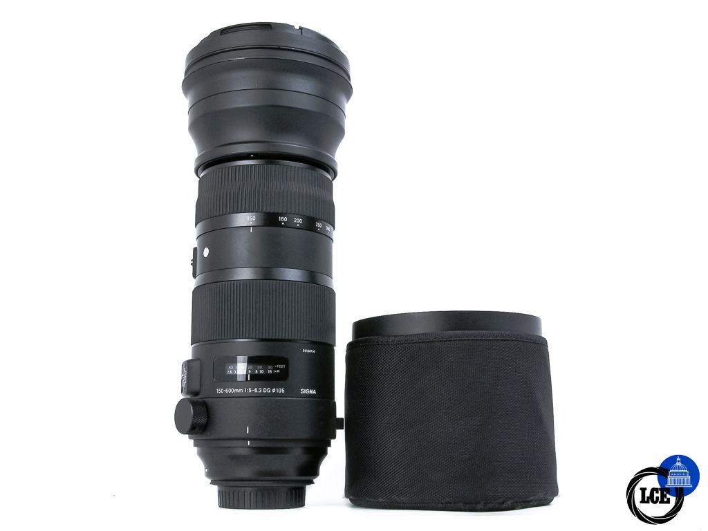 Sigma 150-600mm f5-6.3 DG 'S' OS Canon EF Mount