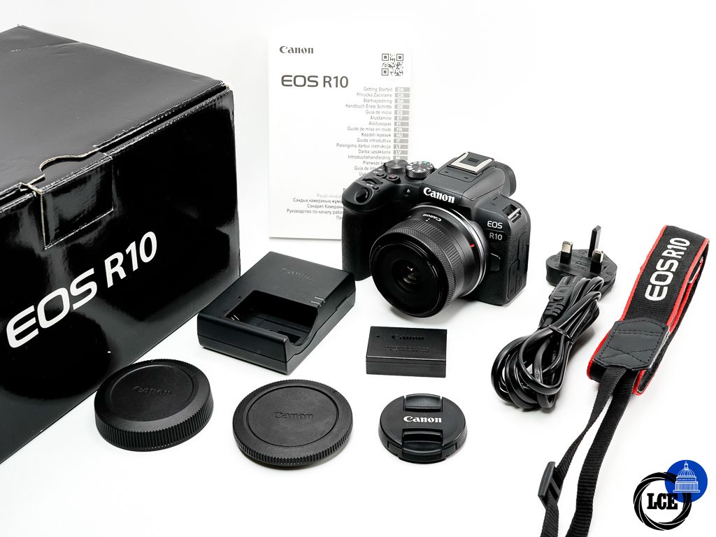 Canon EOS R10 + 18-45mm IS STM ** Low Shutter Count **