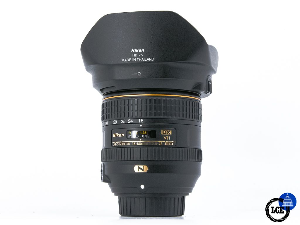 Nikon AF-S 16-80mm f2.8-4E ED VR DX