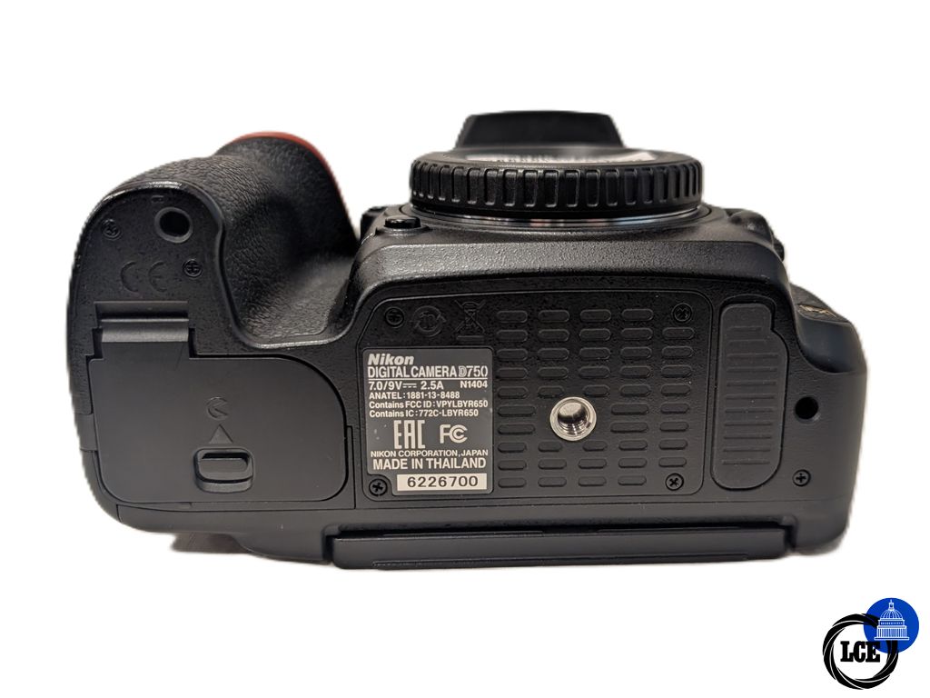 Nikon D750 Body - 20.7k Shutter Count 