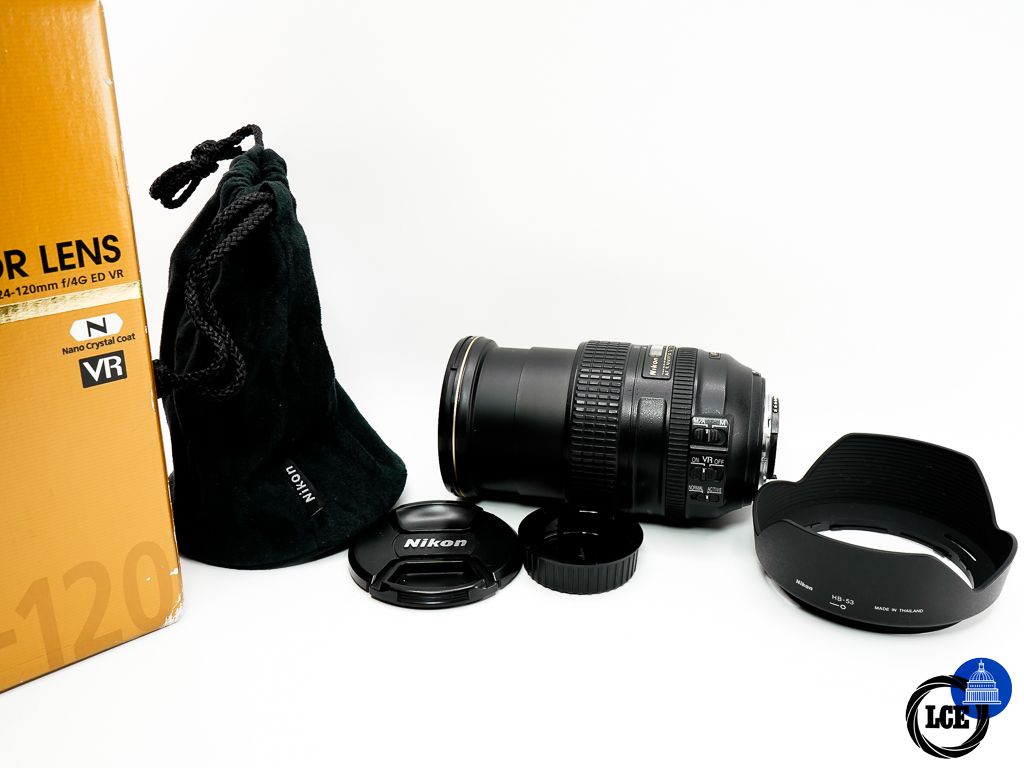 Nikon AF-S 24-120mm F4G ED VR * BOXED *