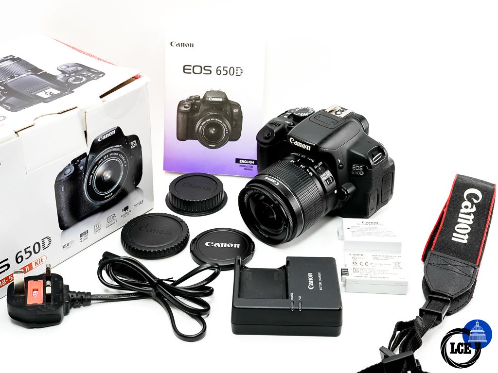 Canon EOS 650D + EF-S 18-55mm F3.5-5.6 IS II