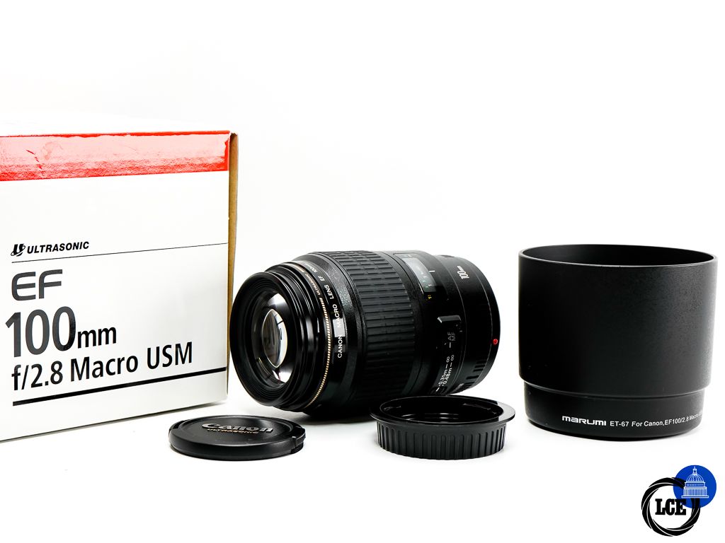 Canon EF 100mm F2.8 Macro USM * BOXED *