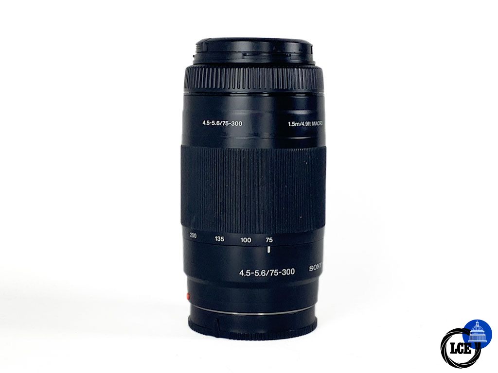 Sony 75-300mm F4-5.6 - A Mount