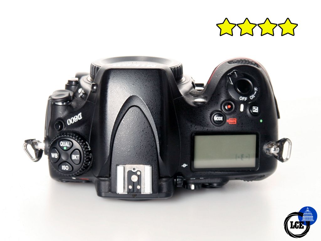 Nikon D800 Body FX (BOXED) Low Shutter Count <69k