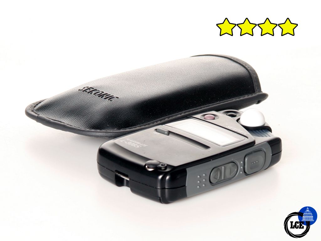 Sekonic L-308S Flashmate Light Meter (with Case and Strap)