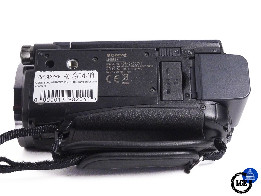 Sony HDR-CX550ve