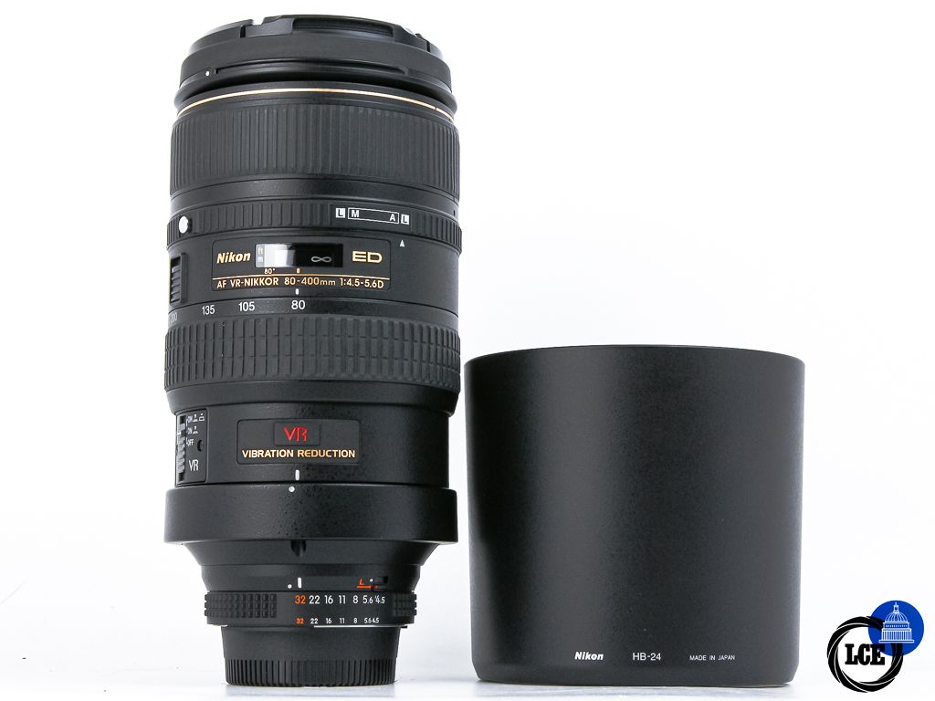 Nikon AF 80-400mm f4.5-5.6 D ED VR
