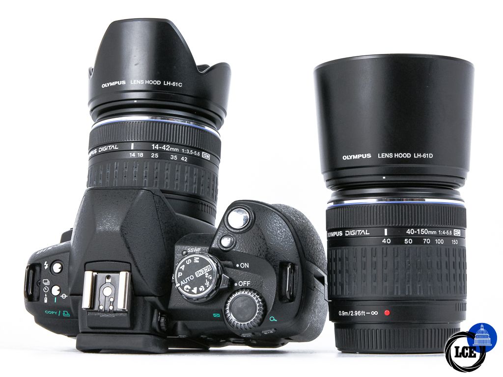 Olympus E-510 + 14-42mm + 40-150mm **Boxed**
