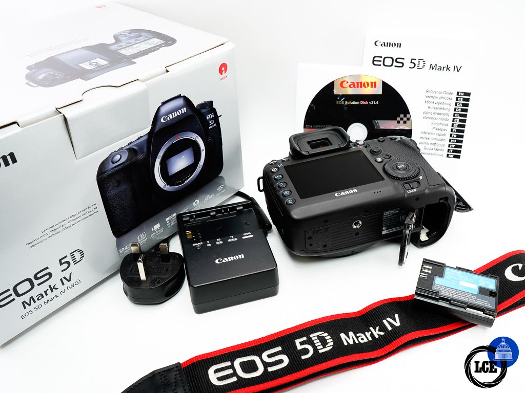 Canon EOS 5D IV Body **Low Shutter Count**