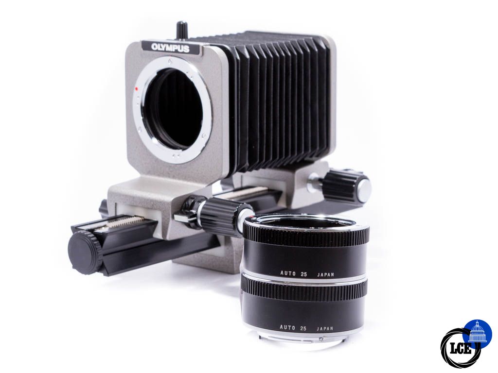 Olympus Auto Bellows + Auto 25 Extension Tubes *Boxed*