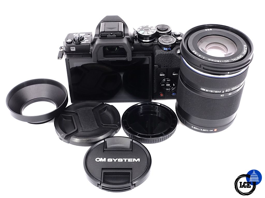 Olympus E-M10 IV + 14-42mm F3.5-5.6 + 40-150mm F4-5.6 Black - Boxed | 5*