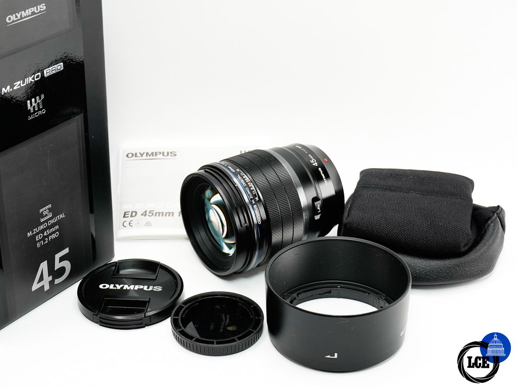 Olympus ED 45mm F1.2 Pro