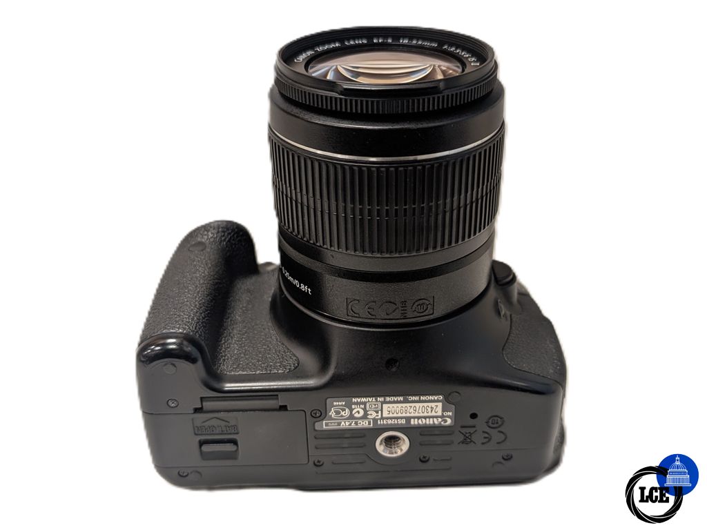 Canon EOS 600D + EF-S 18-55mm F3.5-5.6 II