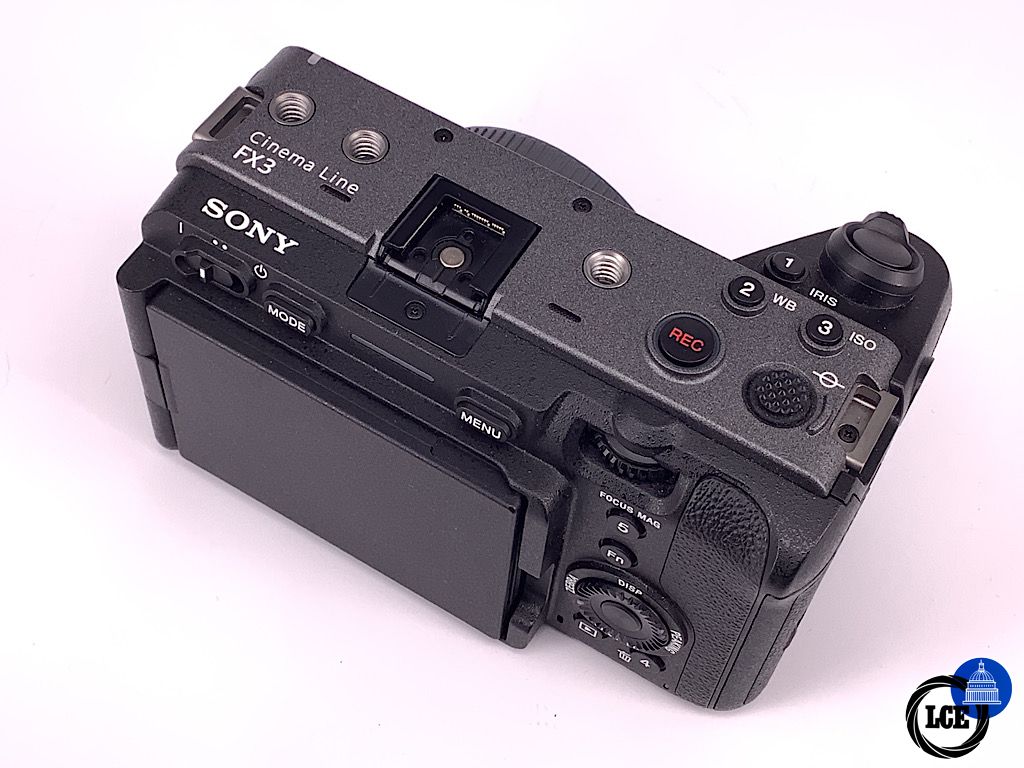 Sony FX3 with XLR-H1 top handle 